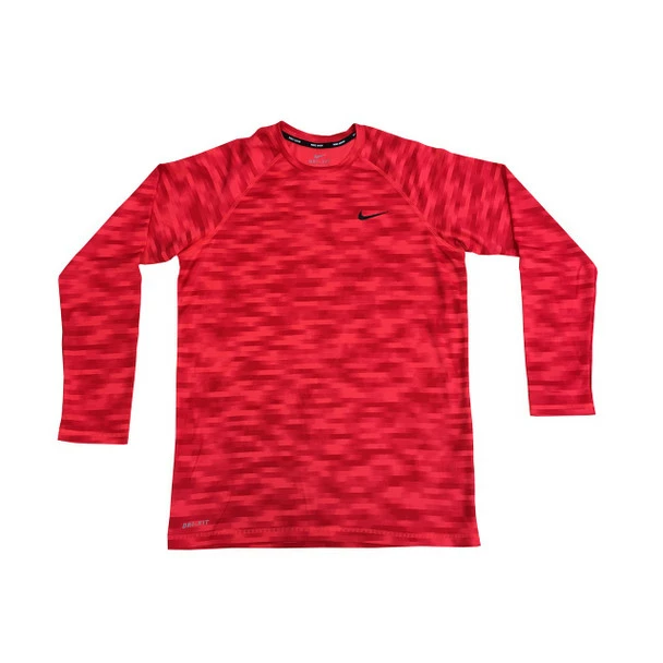 Nike Men's Blurred Long Sleeve Hydroguard - 2018