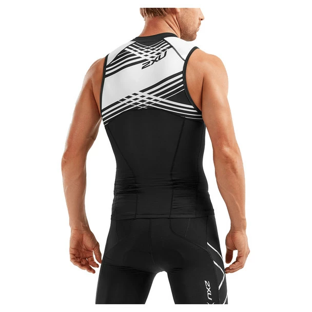 2XU Men's Compression Tri Singlet - 2019 - Image 2
