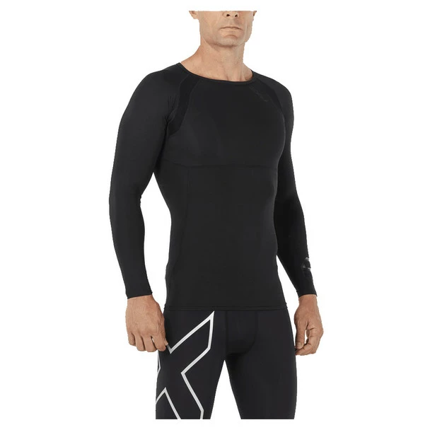 2XU Men's Refresh Recovery Compression Long Sleeve Top - 2020