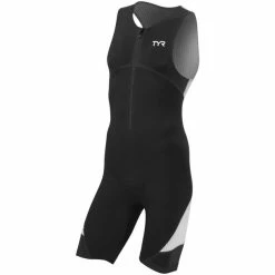 TYR Men's Carbon Padded Front Zip Tri Suit - 2023