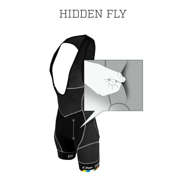 DeSoto Men's Riviera Fli Tri Bib Short - 2023 - Image 3