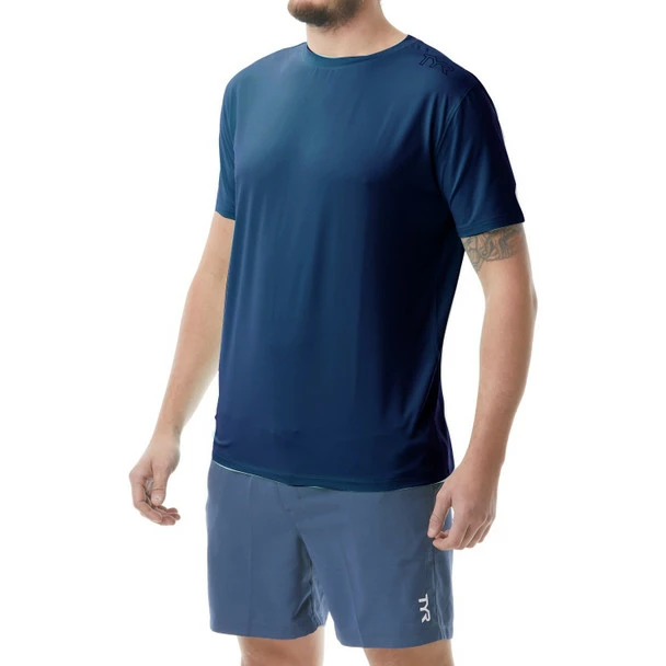 TYR Men's Sun Defense Short Sleeve Shirt - 2023